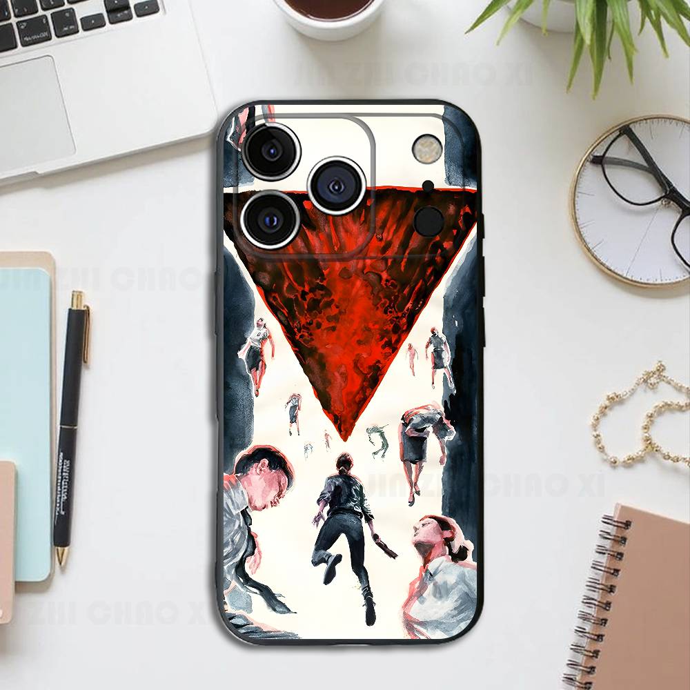 

A-Alan W-Wake Game Silicone Soft Phone Case For IPhone17 16 15 14 13 12 11 Pro Max Plus X XR SE Cover iPhone16plus