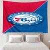 Philadelphia Basketball Team Quick-Dry Tapestry Hanging for Bedroom,Livingroom, Playroom,Decor Art Room Wall Tapestry Holiday and Birthday Gifts