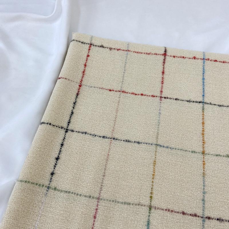 Plaid Scarf Women's Autumn and Winter New Fringed Shawl Fashion Imitation Cashmere Warm Scarf