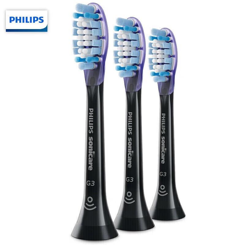 Philips Sonicare HX9053/96 Premium Plaque Control Electric Toothbrush Heads, Black