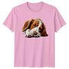 Spaniel Dog Spaniel Dogs Animals Unisexs TShirt Unisexs Tee Graphic Relaxing Pet