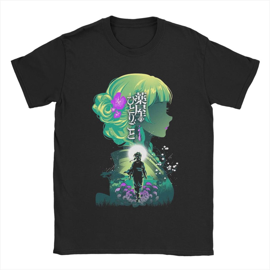 Maomao The Apothecary Diaries Men T Shirt Awesome Tees Short Sleeve O Neck T-Shirt Cotton Birthday Gift Clothing