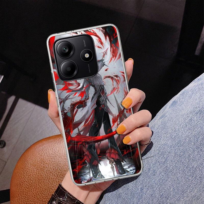

Arlecchino Genshin Impact Phone Case For Xiaomi Redmi Note 15 14 13 12S 12 11 Pro Plus 14S 11S 11E 10 10S 11T 5G Personalized Co Note 14 Pro Plus