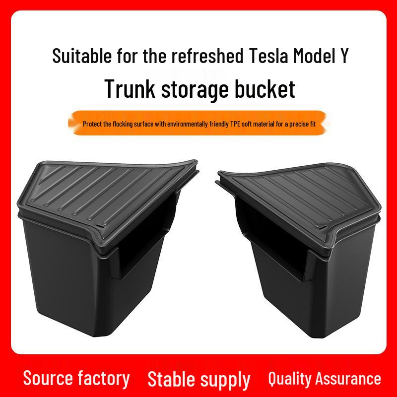 Eco-Friendly All-Weather Car Storage Bucket for Tesla Model Y (Facelift Version)