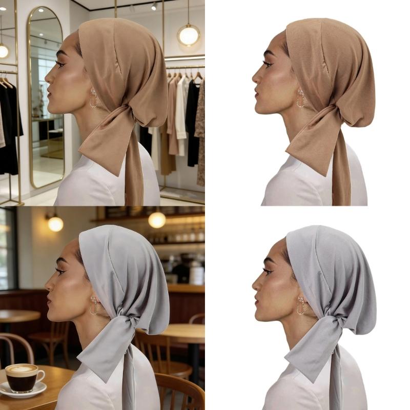 Traditional Turban For Women Hijab For Women Hair Wrap Street Dance Head Wrap For Women Hijab Caps Chemo Beanies