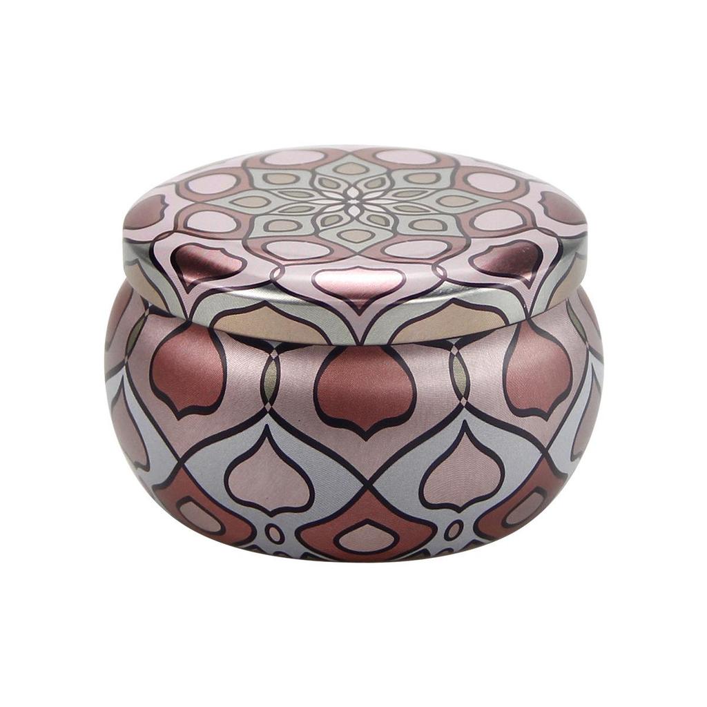 2.2 Oz Tea Pear Paste Candy Tin Gift Box with Candle Can Storage
