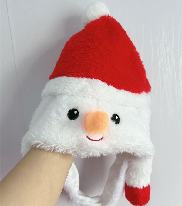 Santa Hat & Reindeer Headband Christmas Photo Props