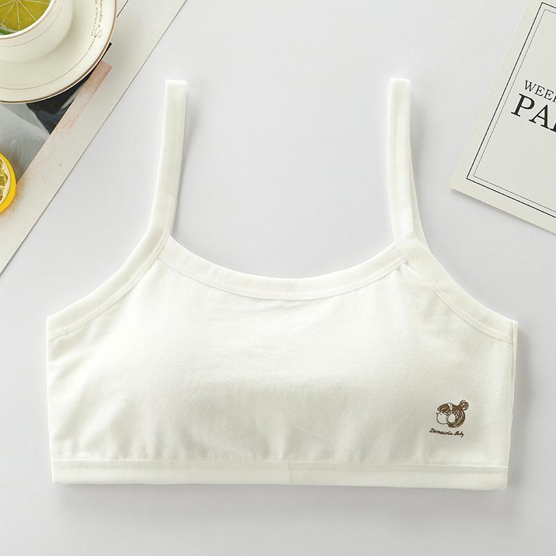 

Подростковый и старшеклассный хлопковый жилет-бра – Легкое студенческое нижнее белье XL (90-120 Jin)