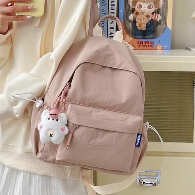 Simple Japanese Backpack Women's New Casual Ins Wind Backpack Junior High School Student Schoolbag
