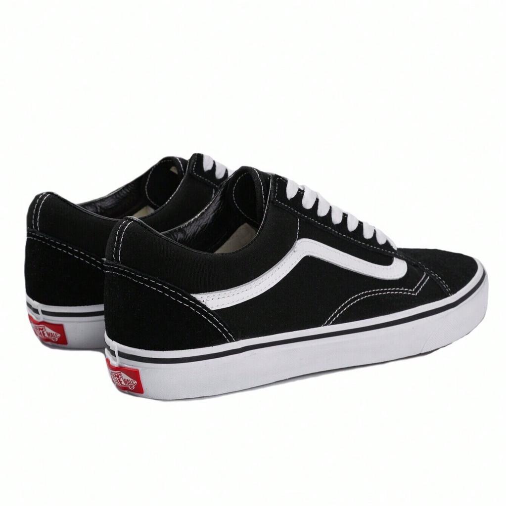 Кроссовки Vans Old Skool (Suede/Canvas) black/true white
