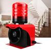 12-24V Industrial Waterproof Fire Horn Siren Alarm Audible Visual Sound Warning Alarm Speaker