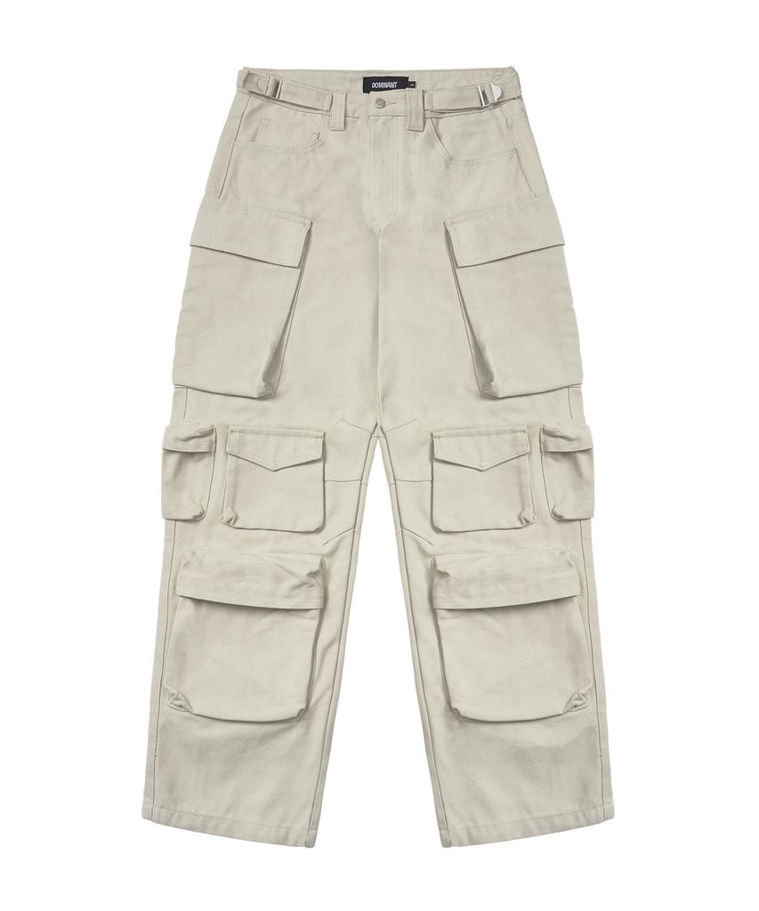Dominant Ten Pocket Cargo Pants_Ivory