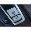 Switch Cover For BMW 7 Series 2009-2015 Car Electronic Handbrake Silver Aluminum