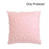 Removable Pillow Cover Bow Pillowcase Durable Pillow Case Protector  Sofa Decoration