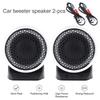 Car Silk Dome Tweeter Speakers Reduced Magnetic Interferences for Music Enthusiasts Professional Rich Sound Layers 2pcs