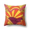 Fashion Cushion Cover Cartoon Funda Cojin Sun Sunrise Throw Pillows for Bedroom Rainbow Pillow Case Housse De Coussin Hogar