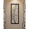 1pc Exquisite Metal Iron Leaf Wall Art, Rustproof Waterproof Home Decor for Living Room Bedroom