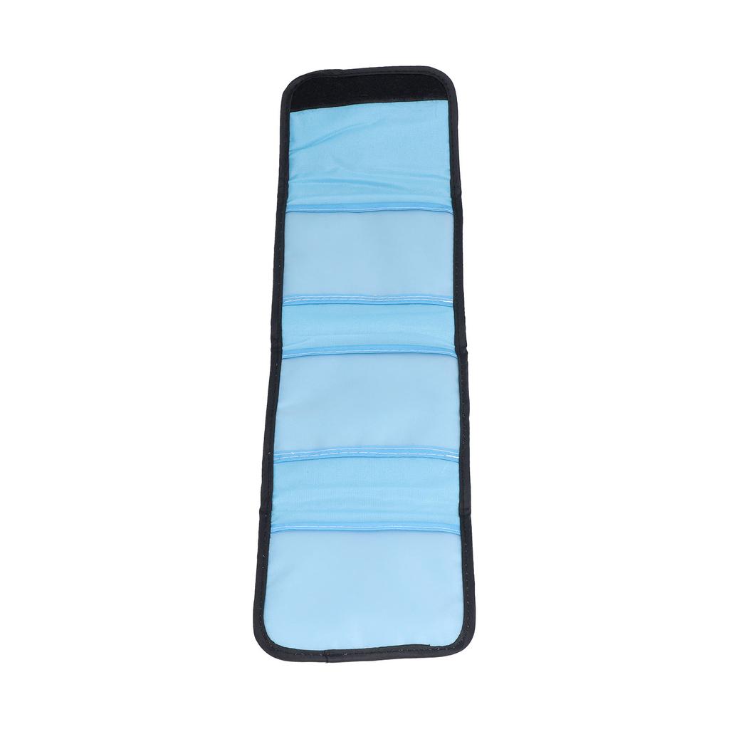 Filter Wallet Case Foldable 3 Pockets Camera Lens Filter Storage Bag Nylon Waterproof Pouch