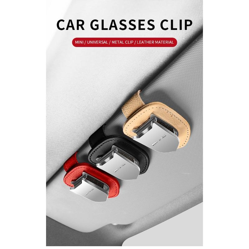1Pcs Auto Sun Visor Glasses Box Sunglasses Clip Card Ticket Holder Stand For Mercedes-Benz AMG C500 C200 C300 A B C E GLA CLA GLK GL ML GLE W204 W205
