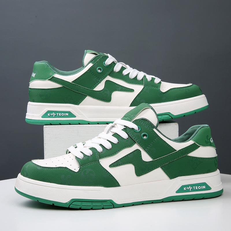 Korean Version of Men's Shoes New Autumn Trend Versatile Casual Flat Shoes Student Sports Light Sole Air Force No. 1 Board Shoes