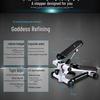 Silent Hydraulic Pedal Stepper, Installation-Free Home Fitness and Waist Twisting Exercise Machine