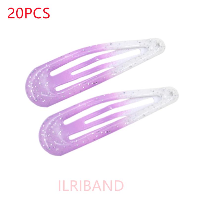 

20 шт./лот Корейская мода Заколки-автоматы для волос для девочек Детские аксессуары для волос Детские заколки Зажимы для волос для женщин Стайлинг 10 цветов