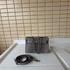 2024 High-value All-match Light Luxury Crocodile-pattern Portable Kelli Bag Fashionable Shoulder Cross-body