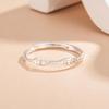 Ultra-Thin Minimalist Knotted Pig Nose Index Knuckle Ring