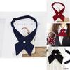 Classic Cross Tie Pendant For Womens College Shirt Uniform Accessory