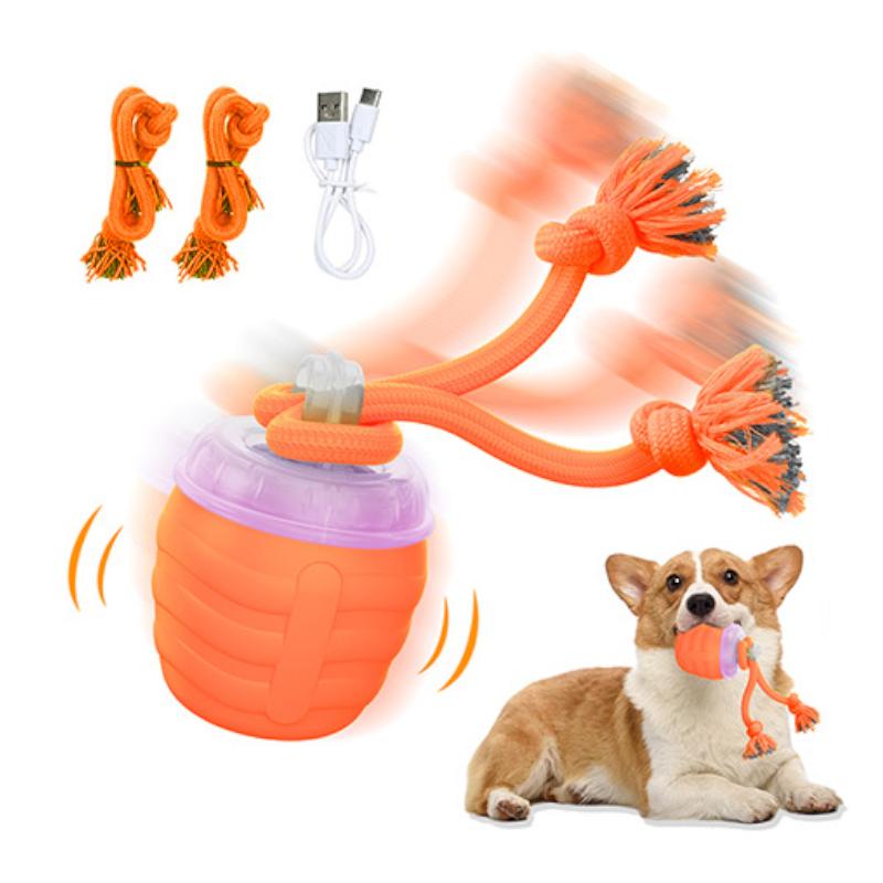 

Interactive Dog Toys Motion Activated Balls for Medium/Large Dogs Automatic Moving Dogs Toy Wicked Ball for Boredom Dog Ball Toy помаранчевий