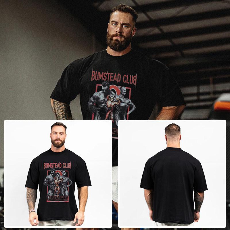 CBUM Chris American Loose Fitness Training Gym Casual TShirt Mens and Womens Luxury Brand Top 2026 New Art Logo