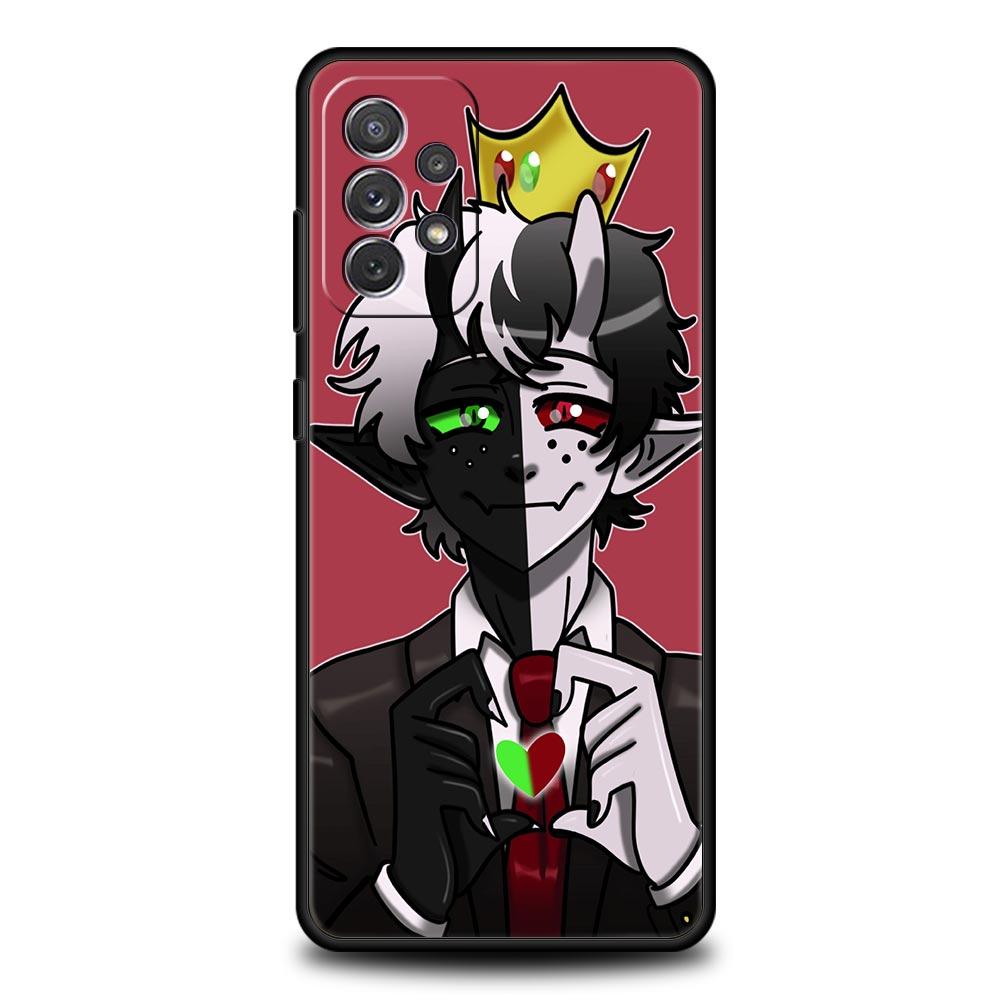 Lustige Ranboo Dream SMP Telefonhülle für Samsung Galaxy A13 A51 A71 A21S A12 A11 A31 A41 A23 A53 A73 A52 A32 5G A03S A01 Soft Cover