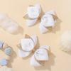 2Pcs Handmade Glitter Bow Hair Clips for Girls Cute Kids Hair Accessories Bowknot Hairpins Daily Use Gifts for Women