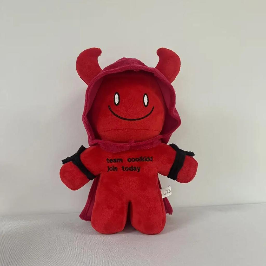 Halloween Atmosphere Doll! 25Cm Forsaken Gubby Plush Red Devil Cartoon Character Game Peripheral Gift
