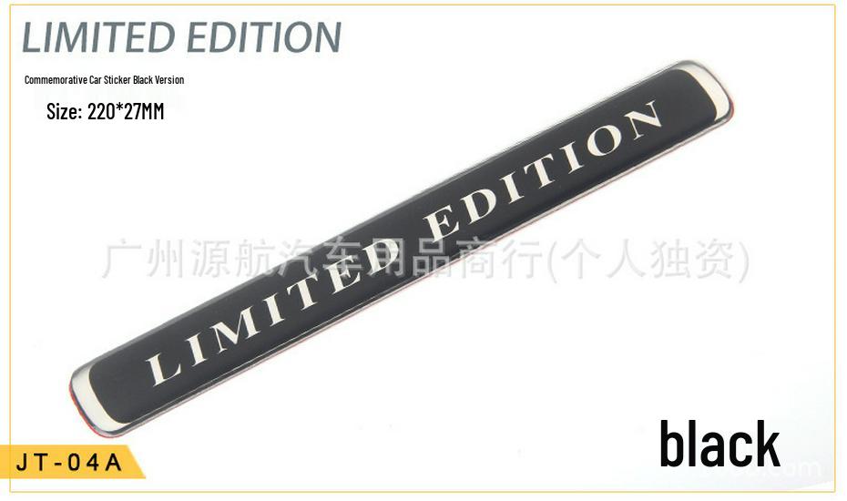 

Executive Black Official Administrative Mark Fender Body Sticker - BROWNSTONE LIMITED