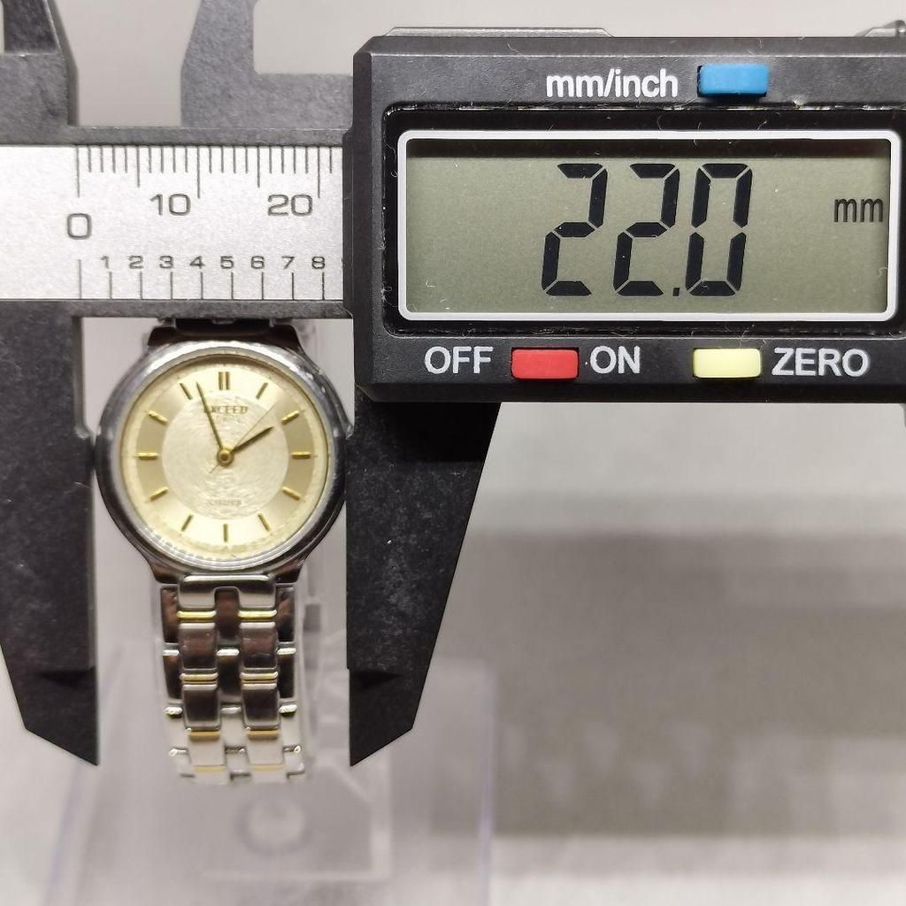 Used 1994s Citizen Exceed 3330-C30274 Ladies Vintage