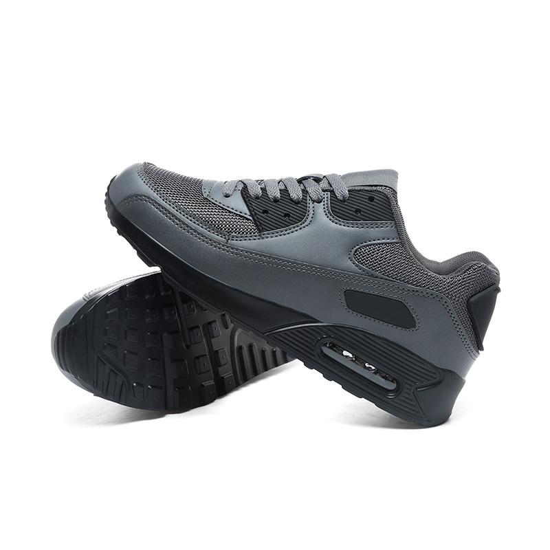 22 New Large Size Couple Mesh Lightweight Running Shoes Air Cushion Shoes Breathable Casual Sports Shoes