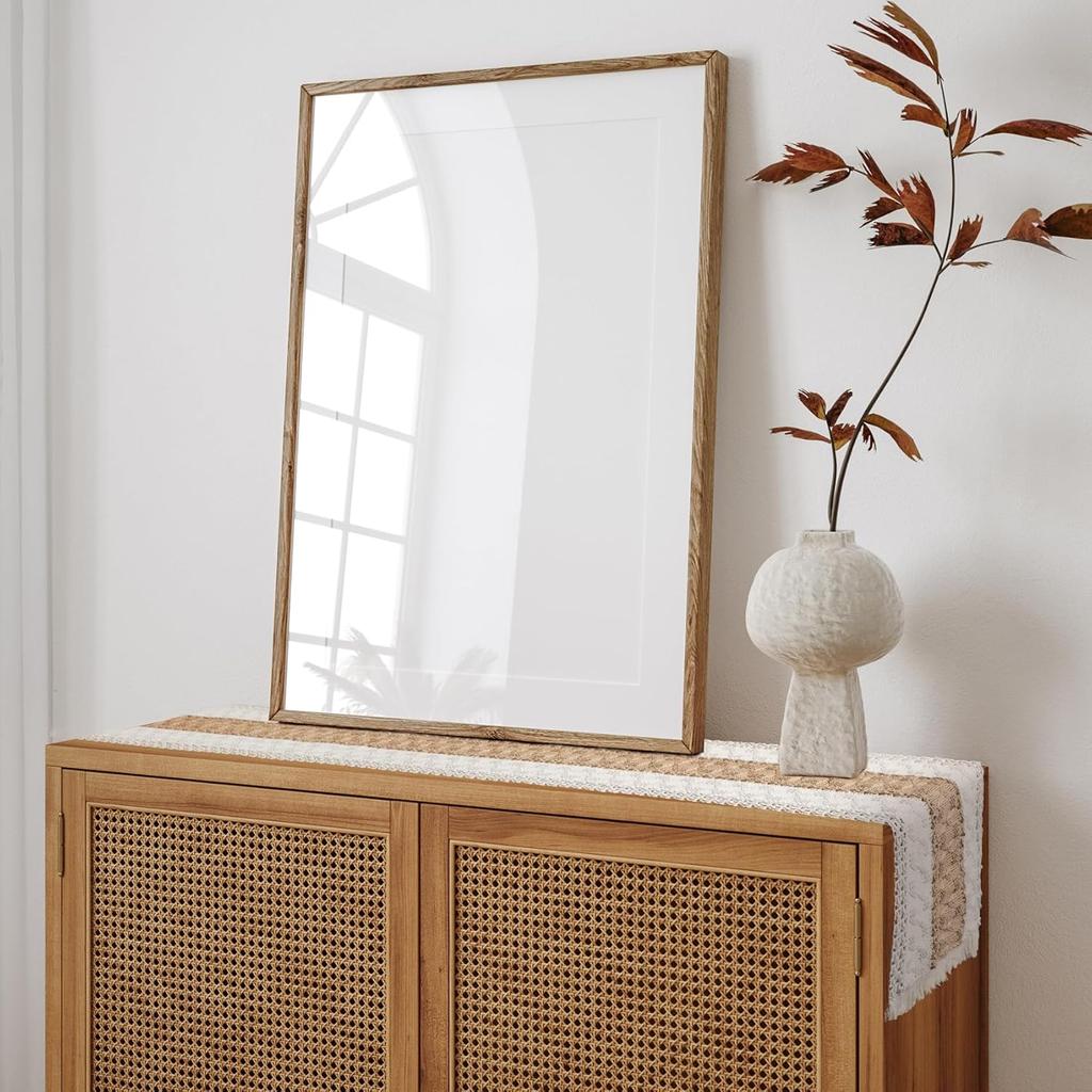 Böhmische Rustikale Hochzeitsdeko Baumwolle Leinen Tischläufer mit Quasten