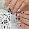 New Nail Art Stickers Ins Halloween Funny Little Ghost Love Spider Web Adhesive Nail Stickers