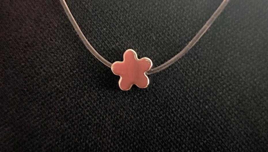 5 Colors Dazzling Zircon Necklace Invisible Transparent Fishing Line Simple Pendant Necklace Jewelry For Women Pearl Jewelry