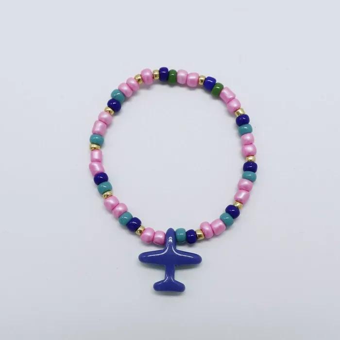 Formica Airplane Beads Bracelet