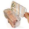 Transparente Acryl-Nagellagerbox mit Deckel - Staubdichter Nailart-Organizer