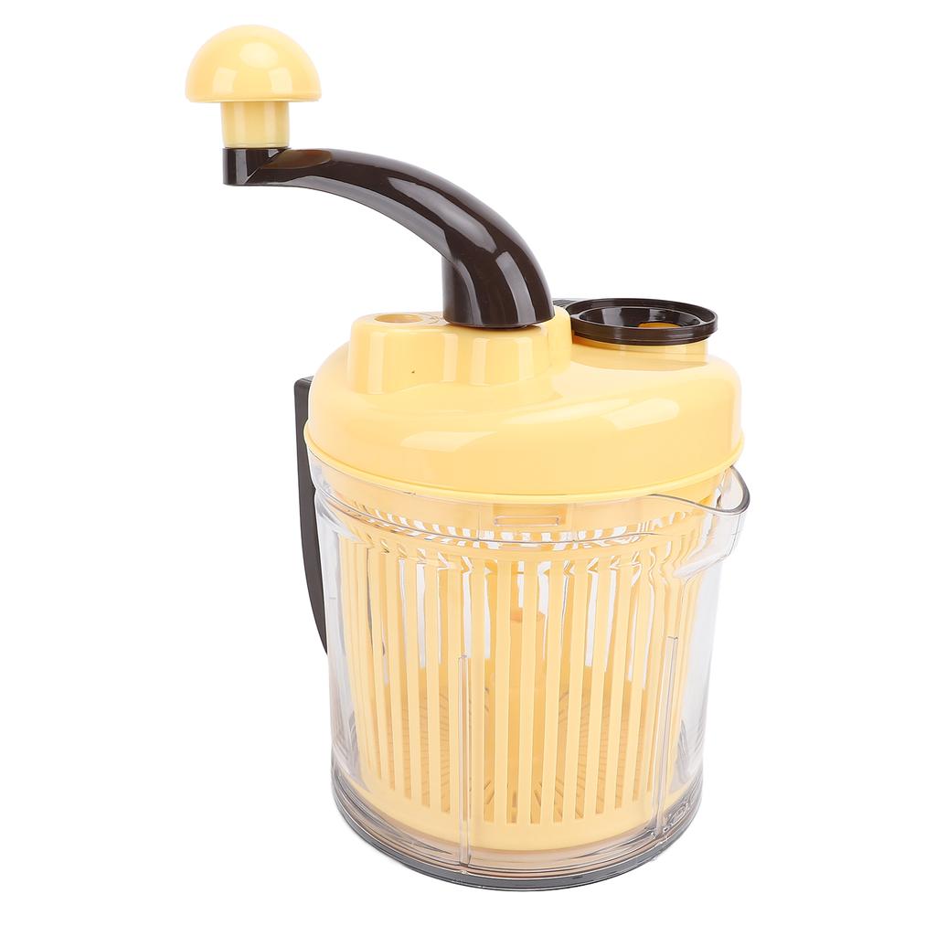 Food Processor with Filter Basket 2500ml Silent Three Gear Multi Functional Manual Meat Grinder Vege