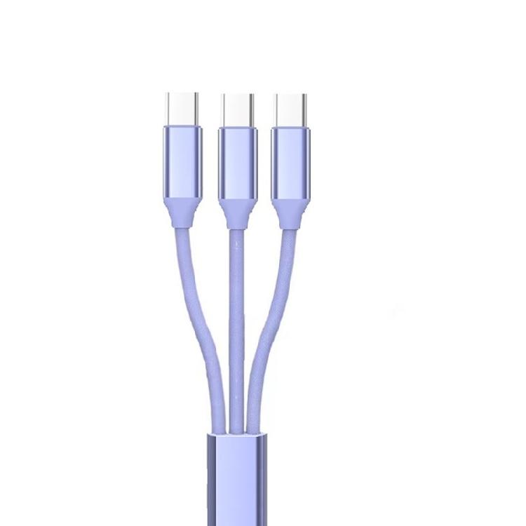 66W USB to MicroUSB Splitter TypeC Charging Cable Power Micro USB TypeC Devices