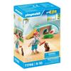 PLAYMOBIL 71746 Child with 2 Guinea Pigs and Playground, My Life, 10 Pieces, From 4 Years