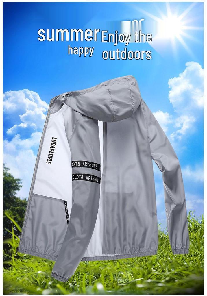 2025 Men's Lightweight Breathable Outdoor Jacket - Youth Skin Top Anti.