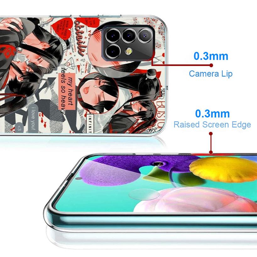 Mo Dao Zu Shi MDZS Manga Phnoe Case for Samsung Galaxy A17 A37 A57 A16 A26 A36 A56 A15 A14 A13 A55 A54 A53 A35 A34 A33 A25 A24 A