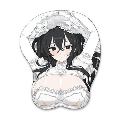 Hobby Stock Senran Kagura Fubuki Wedding Ver. 3D Oppai Mouse Pad Anime Ergonomic Wrist Rest Support