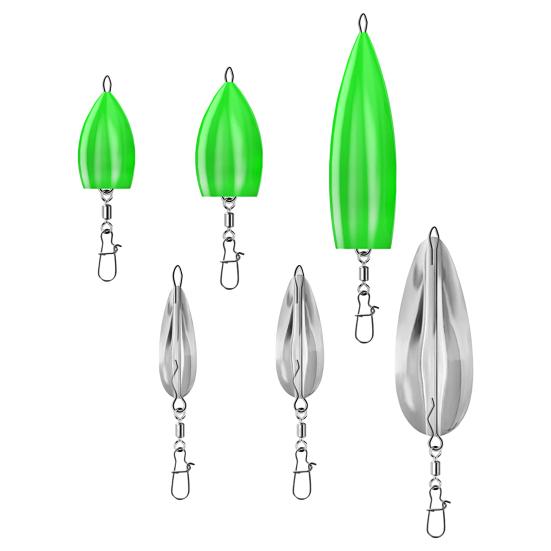 Assisted Thrower Type 8 Swivel Lightweight Convenient Exquisite Stable Fishing Floats Bobbers Equipment