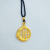 Vietnamese Pi Xiu Abacus Gold-Plated Pendant Necklace - Jewelry Gift for Girlfriend